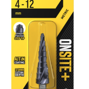 4-12mm | Onsite Plus Step Drill - Spiral Flute