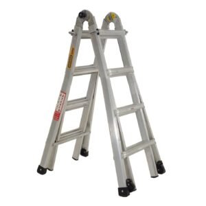 Mighty 15 Multipurpose Ladder Aluminium 120kg Industrial