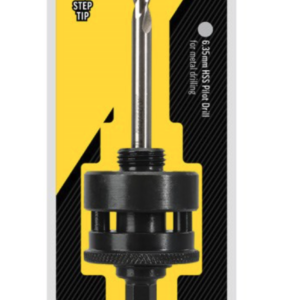 32-250mm | Onsite Plus Large Quick Release Arbor to suit Holesaws | Step Tip Pilot Drill