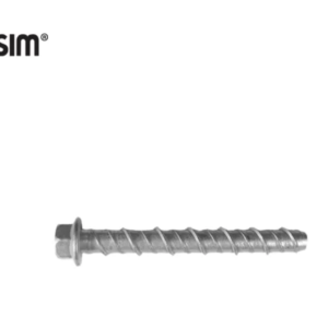 10MMx75MM GALV. HEX SCREWBOLT (100)