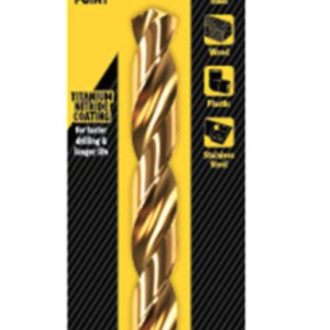 10.5mm Jobber Drill Bit Carded - Gold Series
