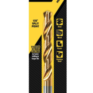 9.5mm Jobber Drill Bit Carded - Gold Series