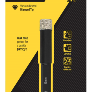 12mm Wax Filled: Diamond Core Bit