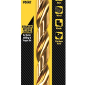 12mm Jobber Drill Bit Carded - Gold Series