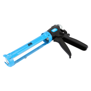 OX Pro 10-Ounce / 310ml Dual Thrust Caulk Gun | 12:1 & 24:1 Thrust Ratio