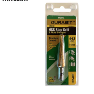 Durabit 6-30mm HSS Step Drills QR 13 Steps