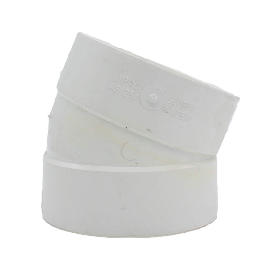 Stormwater 90mm x 22.5deg Bend F&F