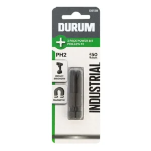 Power Bit Phillips PH2 50mm 2 Pack