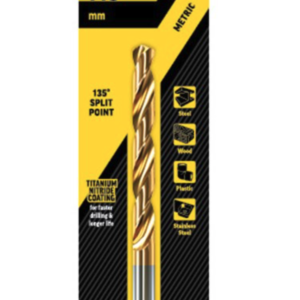 7mm Jobber Drill Bit Carded - Gold Series