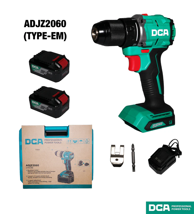 ADJZ2060 Brushless Cordless Driver Drill (Type EM)
