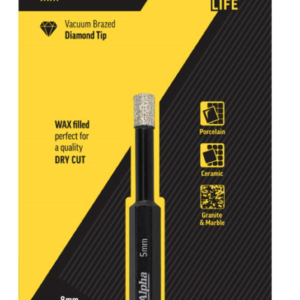 5mm Wax Filled: Diamond Core Bit