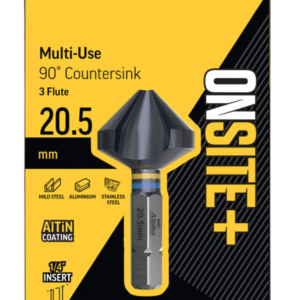 3.5 - 20.5mm | Onsite Plus Multi-Use 90 degree Countersink - 3 Flute