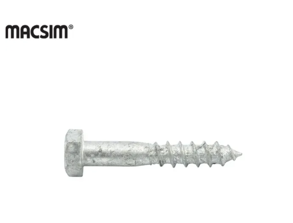 Coach Screw Galvanised - 10mmx75mm (50)