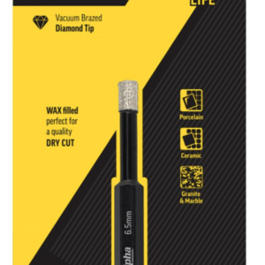 6.5mm Wax Filled: Diamond Core Bit