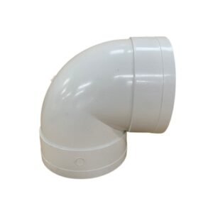 Stormwater 90mm x 90deg Bend F&F White